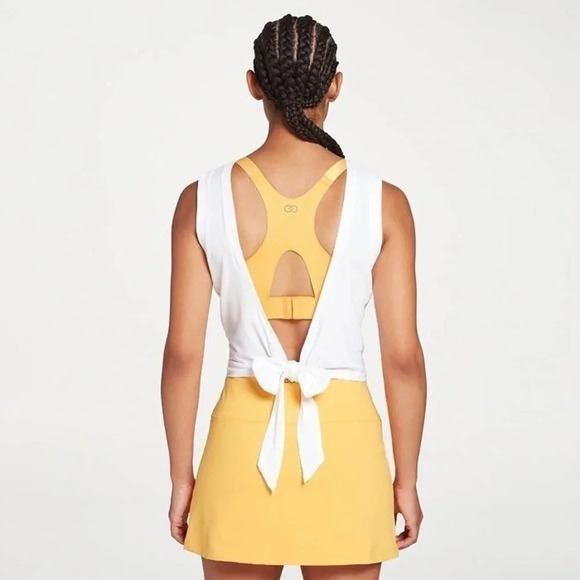 Women’s Dark Grey Calia Crop Wrap and Tie Tank assorted sizes - Picture 3 of 6